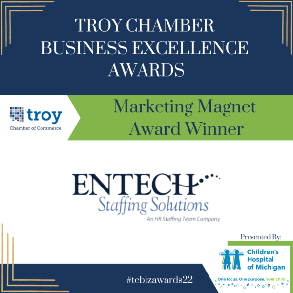 Marketing Magnet Winner Entech Staffing Solutions